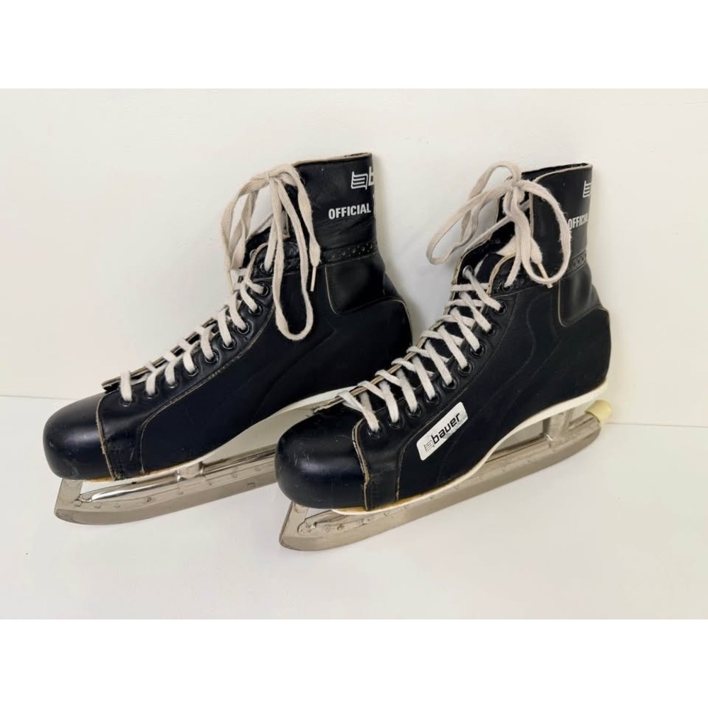 Vintage Bauer "Official" NHL Approved Hockey Skates – ~Size 8 – Made in Canada